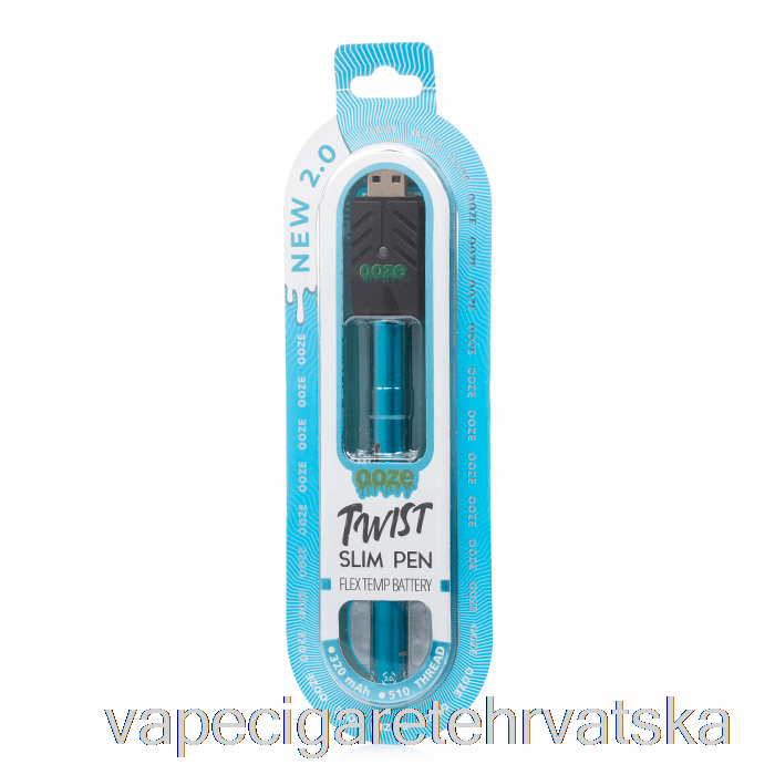 Vape Hrvatska Ooze Slim Twist Pen 2.0 Flex Temp Baterija Safirno Plava